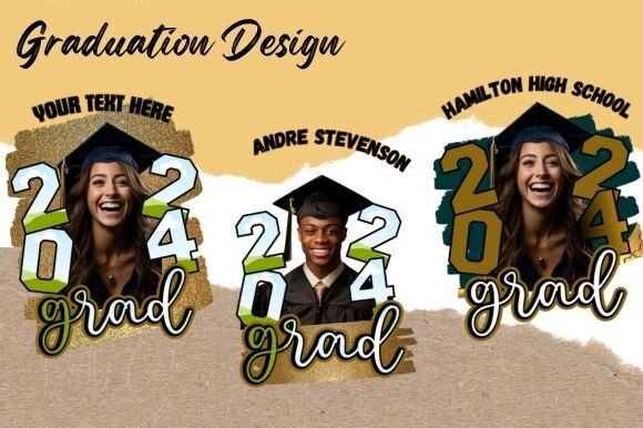 2024 Grad Shirt Design Custom Frame: A Designer's Template