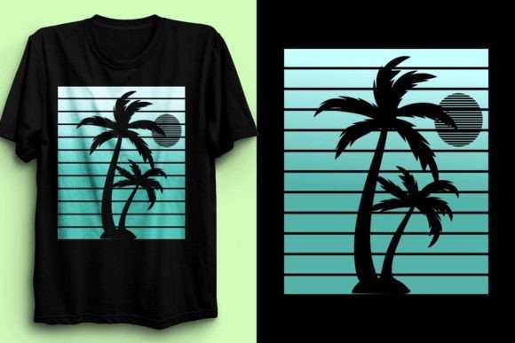 California T-Shirt Design with Palm Tree: A Versatile Asset for Creative Projects