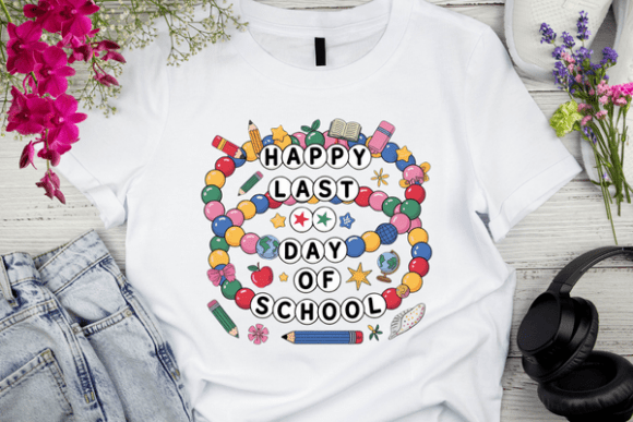 Celebrate with Style: The Last Day of School T-Shirt Design