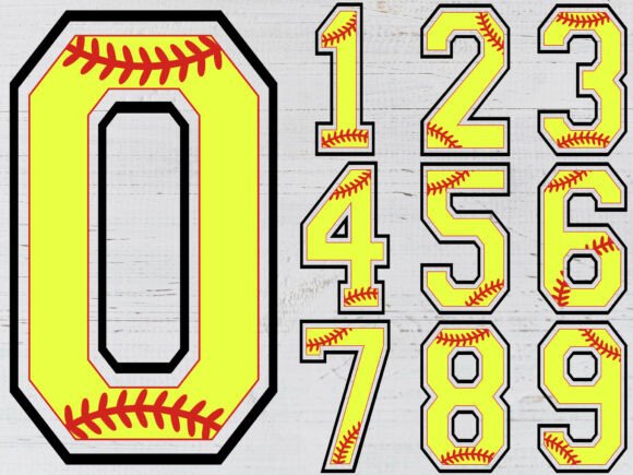 Elevate Your Softball Team's Visual Identity with Professional Design Assets