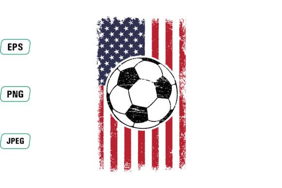 Football Design with USA Flag: A Graphic Designer's Guide