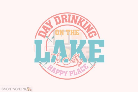 Lake SVG T-shirt Design, Lake PNG: Elevate Your Creative Projects