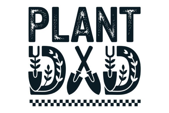 Plant Dad SVG Design: A Botanical Graphic for Modern Branding