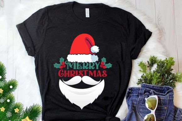 Unwrap Festive Creativity: The Merry Christmas T-shirt Design