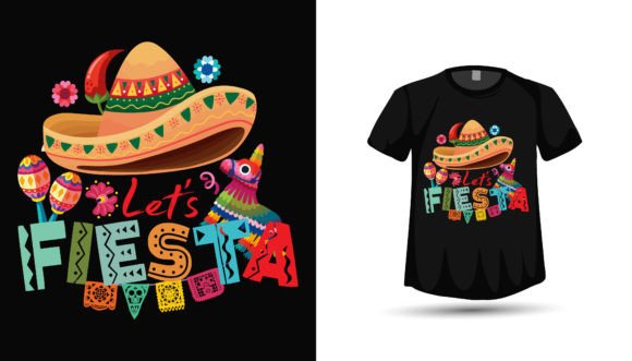 Vibrant Cinco De Mayo Fiesta T Shirt Design for Creatives