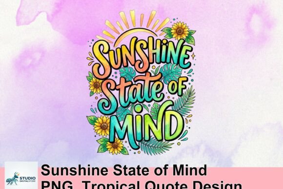 Vibrant Tropical Quote Design for Creative Projects